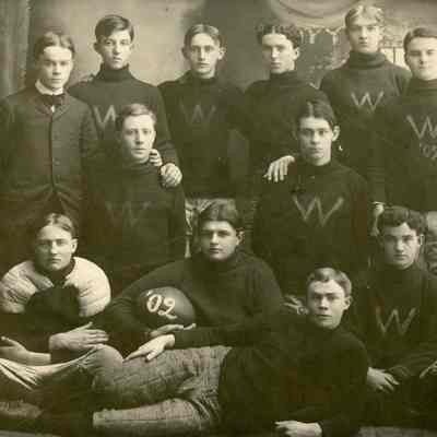 Wayne High School Football Team 1902