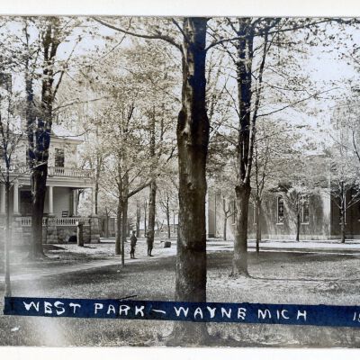 Village Square Park looking NW