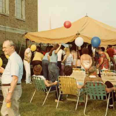 150th Birthday Party of the Church and Ice Cream Social on June 27, 1982.