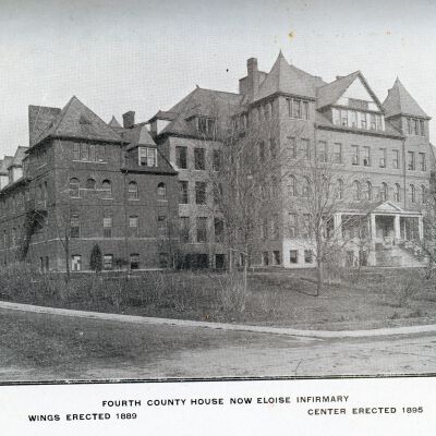 County House as it apeared 1895