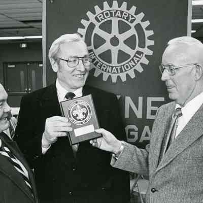 Rotary Club Member being a Patron Member of Boy Scouts of America