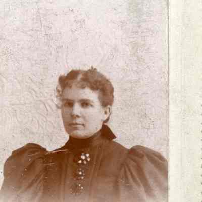 Adeline (Addie) Hosmer Tinkham. Born 1868, died 1914. She was the mother of Matthew Tinkham, Sr