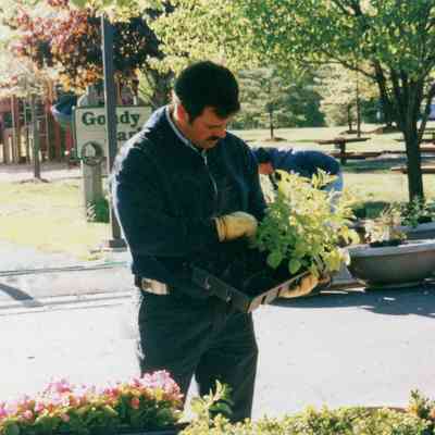 Steve Harper of the DPW in May of 2002.