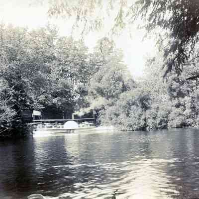 Grand River in Grand Ledge, Michigan.