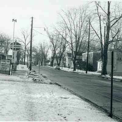 north side of road