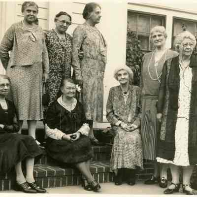 Back Row: Mary Palmer, Suzie Doolittle and Dena Egeler. Front Row: Annie English, Marne Smalley, ?, Ann Murphy and Laura Harrison