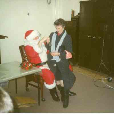 Bob Beeny and Doris Nall at Christmas Tree Lighting on 12/03/1991.