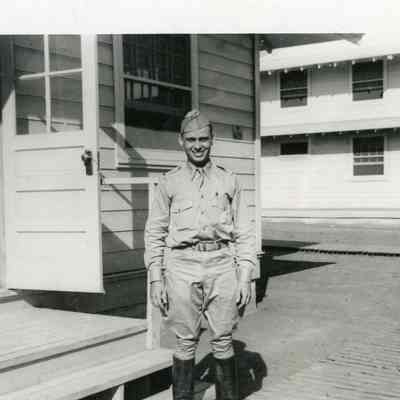 Lt. Matt Tinkham Jr on Sept 1941 in Fort Sill, Oklahoma.