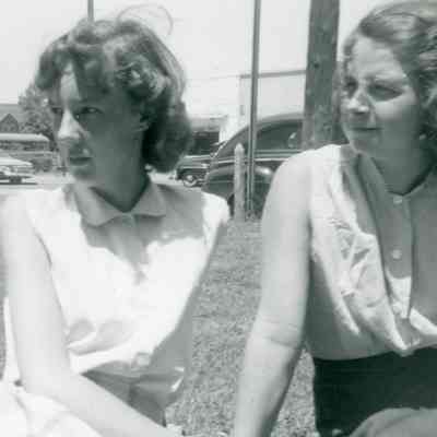 Pat Millar and Shirley Taber