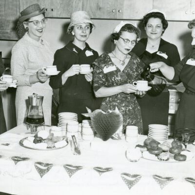 Wayne Business and Professional Women's Club 1960 Host Chamber Coffee Hour