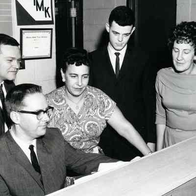 Dave Willite, the second from the right on Nov. 196,1962.
