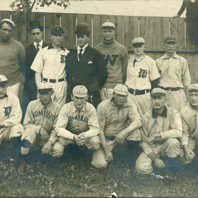 Several Baseball Team Players