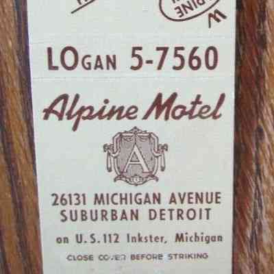 Matchbook Cover. Digital Only