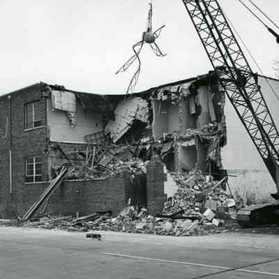 Demolition for Urban Renewal. Dec. 27, 1965. Eagle Photo