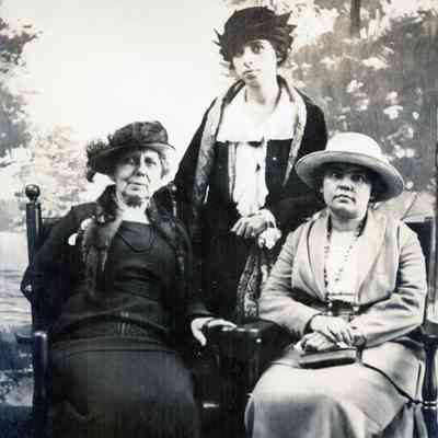 Mrs. Caine, Clarissa Felt and Ellen Martin at Bob-Lo on Sept. 1, 1919 (Labor Day).