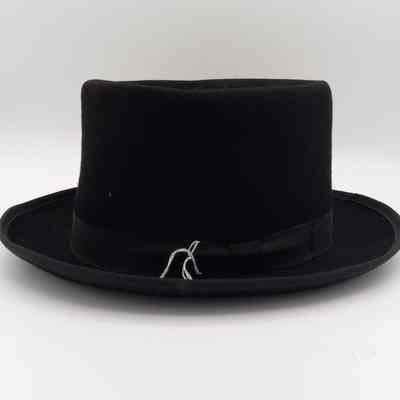 Black Bowler type Hat