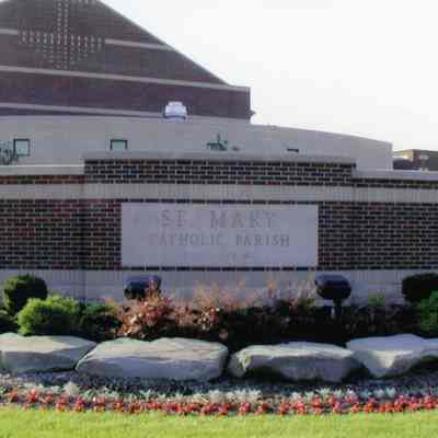 St. Marys Catholic Church Sign