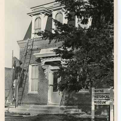 Sandblasting Village Hall
