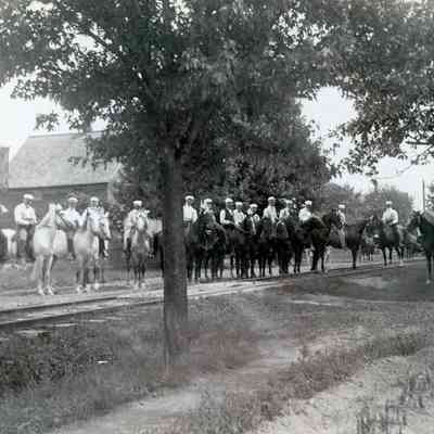 Inkster Woodsmen of the World, the Wayne Parade.