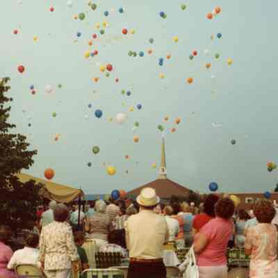 150th Birthday Party of the Church and Ice Cream Social on June 27, 1982.