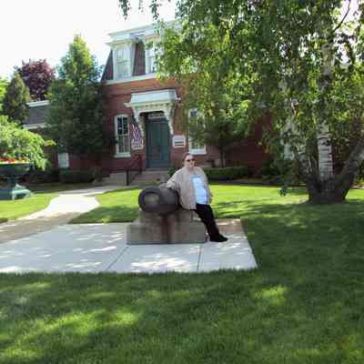 In front of Museum