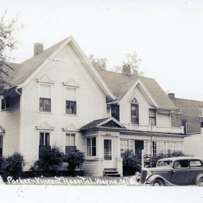 3720 Wayne road (Washington) -Parker-Vincent Hospital Postcard