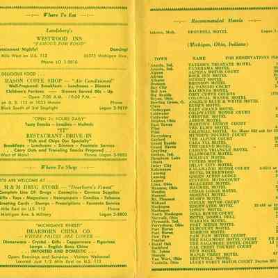 Westwood Inn, Mason Coffee Shop, "IT" Restaurant Drive In,