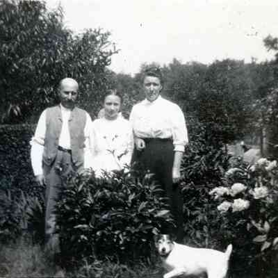 Mr. and Mrs. George Roper and Helen in East Ruthford, N.J.