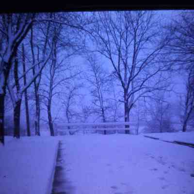 Fourth Street in winter