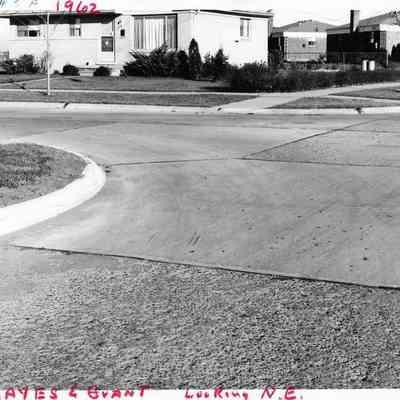 Hayes St. and Grant St. in 1962.
