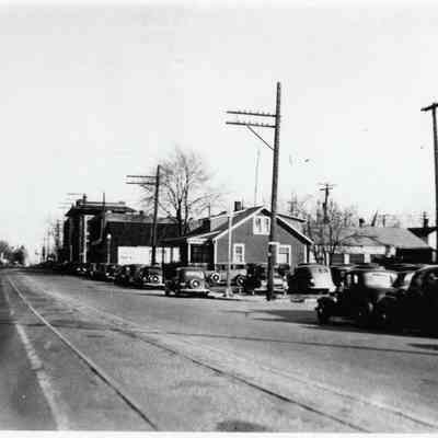 South side of Michigan between Biddle and Newberry, looking E