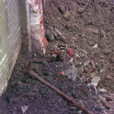 likely basement of Jamieson block demoed next door