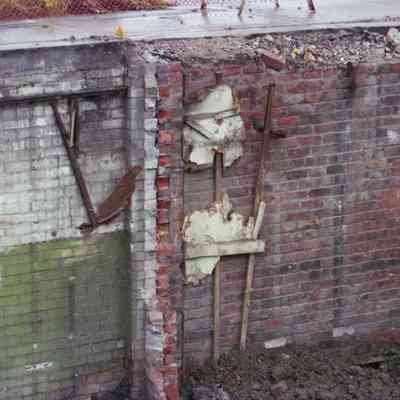 likely basement of Jamieson block demoed next door