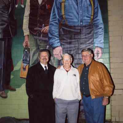 John Zech on left