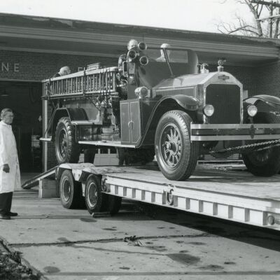 Old Betsy on the way to Greenfield Village
