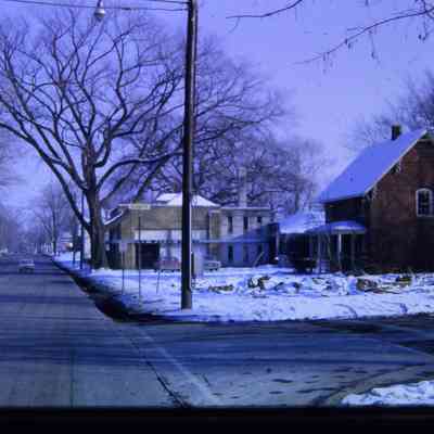 SE corner Main and Elizabeth, looking East. 1964