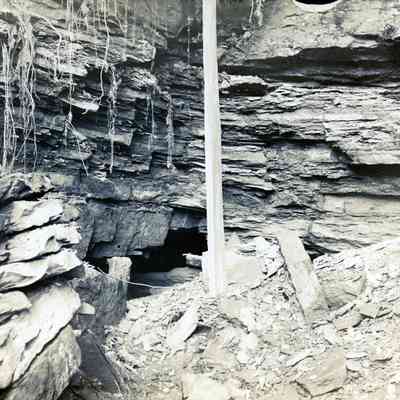 Coal mine in Grand Ledge, Michigan.