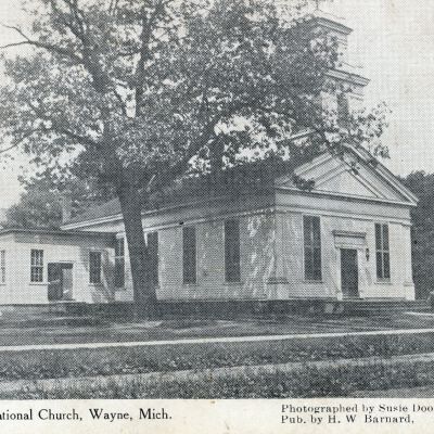 Congregational Church Postcard