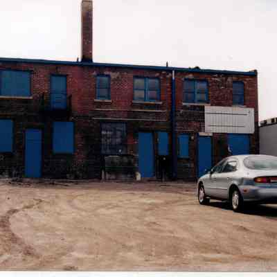 Rear of building