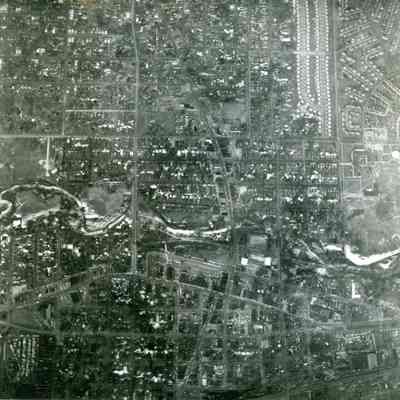 Over Downtown and area north