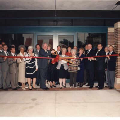 Library Ribbon Cutting