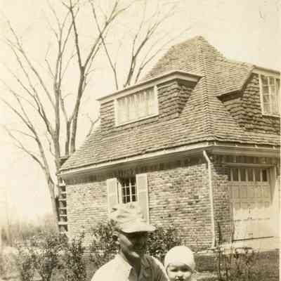 Bernice Greenwalt as a baby in May of 1930. This is the house at 3240 Elizabeth St in Wayne.