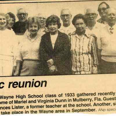 Reunion if Florida in 1988