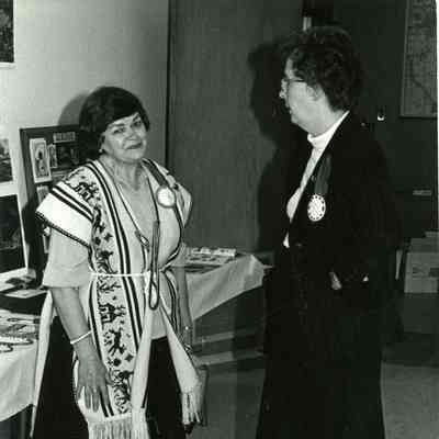 Gloria Dillingham and Joanne Johnson