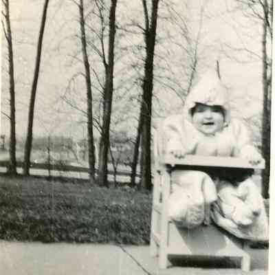 Bernice Greenwalt at 8 months old.