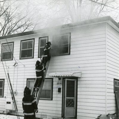 Fire at 2028 Dryden, Norwayne