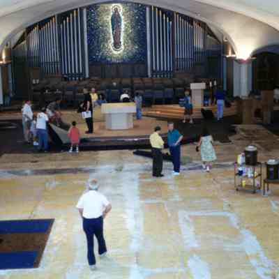 Replacing Sanctuary Carpet 1997