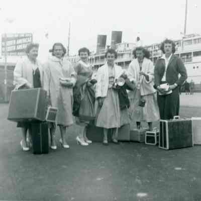 Departure from Pier in Detroit for the Senior Cruise.