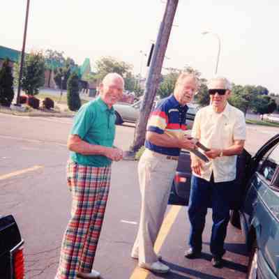 Tony Drager, Bob little, Hank Goudy