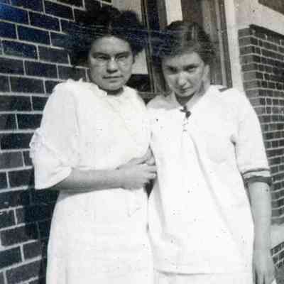 Ellen Martin and Magorie Mills